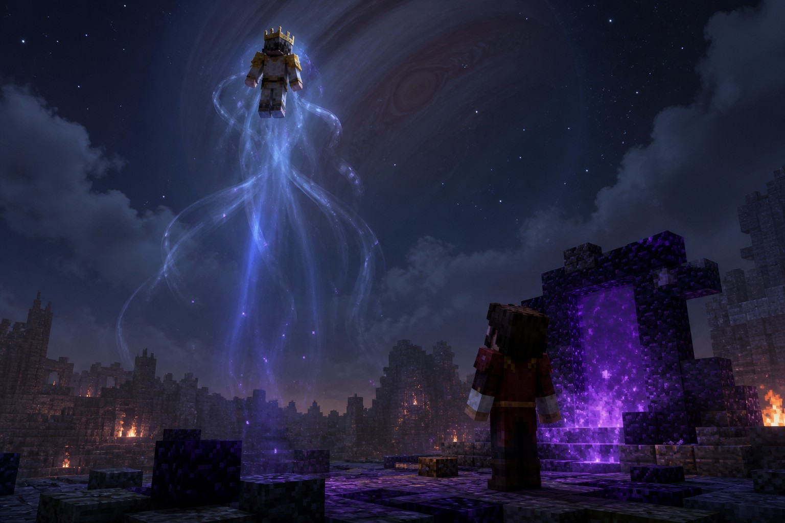 Jupiter’s Godly Ascent — Ducky leaving